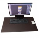 Simple leather business boss big class desk pad office computer desk writing pad anti slip waterproof mouse pad