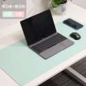 Cross border PU leather desk pad anti slip thickened writing pad wrist guard large mouse pad custom logo