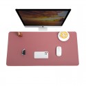 Wholesale leather mouse pad ordering pattern logo super large leather writing pad office computer keyboard desk pad
