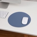 Round mouse pad small single double-sided solid color computer office game girls' desk pad anti slip mouse pad customization