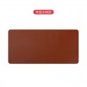 Manufacturer waterproof leather computer mouse pad large desk pad keyboard desk pad logo pattern