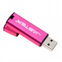Manufacturer direct selling metal aluminum alloy long aluminum USB flash disk high-end fashion metal USB flash disk logo laser engraving USB flash disk