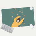 Computer desktop warm hand heating mouse pad super large heating pad warm desk pad office student writing electric heating table board