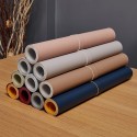 PU leather large desk pad double-sided waterproof and anti-skid keyboard mouse pad computer pad desk desktop writing pad