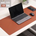 Cross border PU leather desk pad anti slip thickened writing pad wrist guard large mouse pad custom logo
