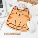 Mouse pad cartoon special-shaped cute girl ins fengri small desk pad creative thickened office soft hand pad
