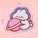 Cute cartoon girl heart ins mouse pad office game desktop notebook non slip pad creative Mini Table Pad