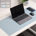 Cross border PU leather desk pad anti slip thickened writing pad wrist guard large mouse pad custom logo