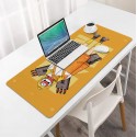Cartoon custom thickened antifouling mouse pad Marble Mouse Pad new Chinese mouse pad creative table pad dining pad
