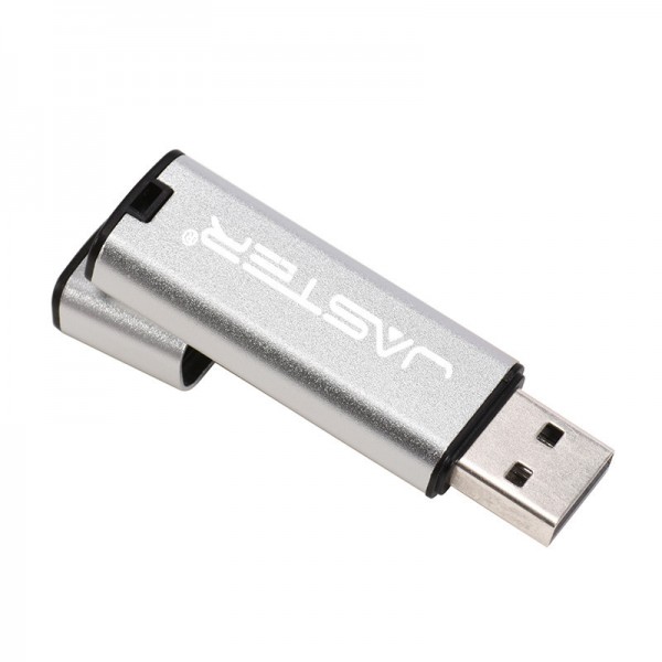 Manufacturer direct selling metal aluminum alloy long aluminum USB flash disk high-end fashion metal USB flash disk logo laser engraving USB flash disk