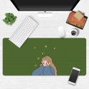 Vitality girl mouse pad increases cartoon cute writing creativity girl heart fairy Japanese small fresh table pad