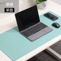 Cross border PU leather desk pad anti slip thickened writing pad wrist guard large mouse pad custom logo