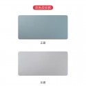 Manufacturer waterproof leather computer mouse pad large desk pad keyboard desk pad logo pattern