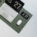 Avocado Green Table Pad large mouse pad simple large solid color silicone waterproof and anti-skid desk pad Office