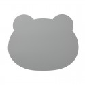 Wholesale silicone mouse pad leather mouse creative bear head mouse pad game pad business desk pad factory straight