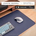 Spot lockedge cork leather double-sided desk mouse pad notebook desk pad waterproof support logo pattern