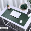Top layer cowhide desk cushion super large leather mouse pad leather office desk desk cushion computer desk leather cushion