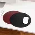 Round mouse pad small single double-sided solid color computer office game girls' desk pad anti slip mouse pad customization