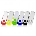 U disk fixed printing logo metal rotation 16g lettering bidding creativity 32g gift enterprise bidding high-speed 8g USB disk