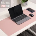 Cross border PU leather desk pad anti slip thickened writing pad wrist guard large mouse pad custom logo