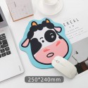 Mouse pad cartoon special-shaped cute girl ins fengri small desk pad creative thickened office soft hand pad