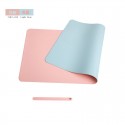 Manufacturers promote super large office table mat fixed color map PU leather waterproof mat student writing computer keyboard mouse pad