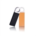 [xingtaiyuan] metal color key ring custom Keychain metal U disk logo laser engraving U disk