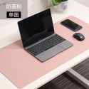 Cross border PU leather desk pad anti slip thickened writing pad wrist guard large mouse pad custom logo