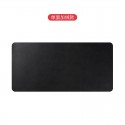 Manufacturer waterproof leather computer mouse pad large desk pad keyboard desk pad logo pattern