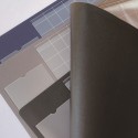 Ins retro multifunctional business office household waterproof large computer desk pad Pu mouse pad
