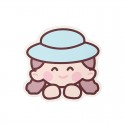 Creative mouse pad skin friendly cute wrist pad soft alien student cartoon personality ins small fresh mouse pad