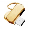 Rotary USB flash disk lettering Logo Metal gift 8g rotary car USB flash disk 16g32g64g car USB flash disk 128G