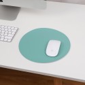 Round mouse pad small single double-sided solid color computer office game girls' desk pad anti slip mouse pad customization