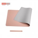 Manufacturers promote super large office table mat fixed color map PU leather waterproof mat student writing computer keyboard mouse pad