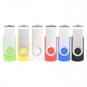 Rotary U disk wholesale gift custom plastic USB flash disk laser logo4g8g16g32g64gu disk
