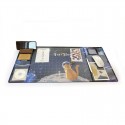 Super large waterproof mouse pad ins wind female student office computer lovely business desktop desk pad