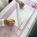Super large waterproof mouse pad ins wind female student office computer lovely business desktop desk pad