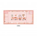 Super large waterproof mouse pad ins wind female student office computer lovely business desktop desk pad