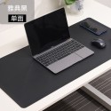 Cross border PU leather desk pad anti slip thickened writing pad wrist guard large mouse pad custom logo