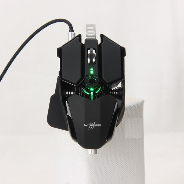 Cross border cable E-sports mechanical game mouse metal laptop USB chicken eating dedicated macro across the fire line