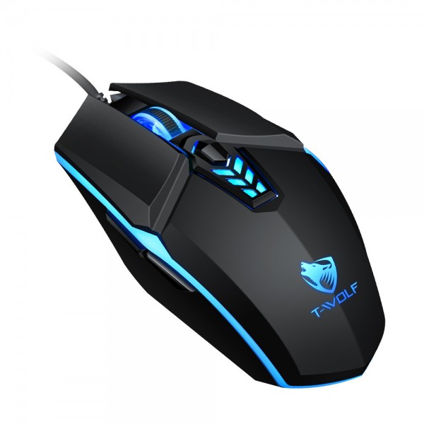 Thunder wolf g510 game luminous mouse E-sports office business wired mouse Amazon eBay cross border