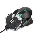 New mechanical game mouse 9-button macro definition color backlight wired mouse 6400dpi one PC
