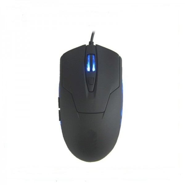 Cable USB mouse genuine Internet cafe lol game blue luminous mouse
