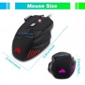 Factory popular Shenlong 7-button e-sports game mouse breathing lamp USB wired photoelectric mouse spot wholesale