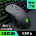 Mute wired mouse USB photoelectric Home Internet cafe office game brain notebook game mouse macro eat chicken competition