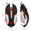 HXSJ wired USB game mouse S100 colorful luminous office computer accessories in stock one issued on behalf of others