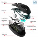 J400 new fan macro programming wired hole game mouse 8000dpi adjustable anti sweat design spot