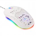 Hole hollowed out lightweight e-sports game mouse RGB luminous macro programming 6-key light-off wired mouse in stock
