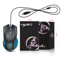 A869hxsj colorful luminous game mouse E-sports wired mouse DPI four gear adjustable 3200dpi