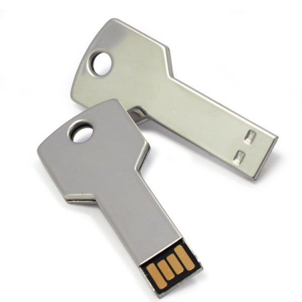 U disk manufacturer produces metal key U disk multifunctional gift metal key chain U disk mold opening customization